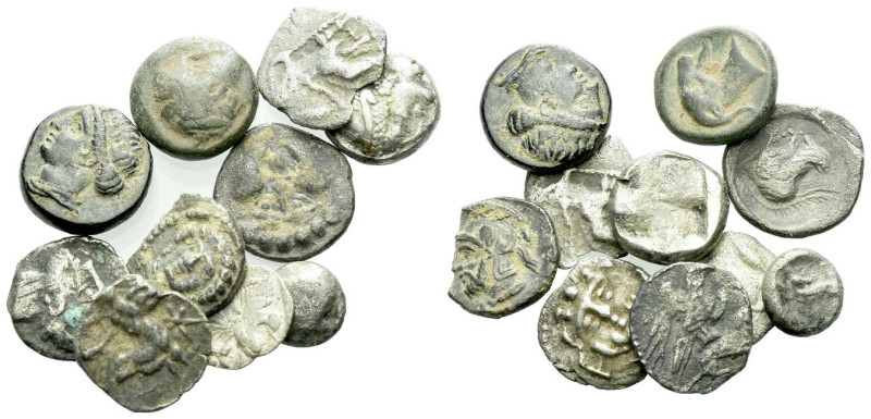 Asia Minor, Large lot of 10 fractions V-IV century, AR , 7.74 g.
Large lot of 1...