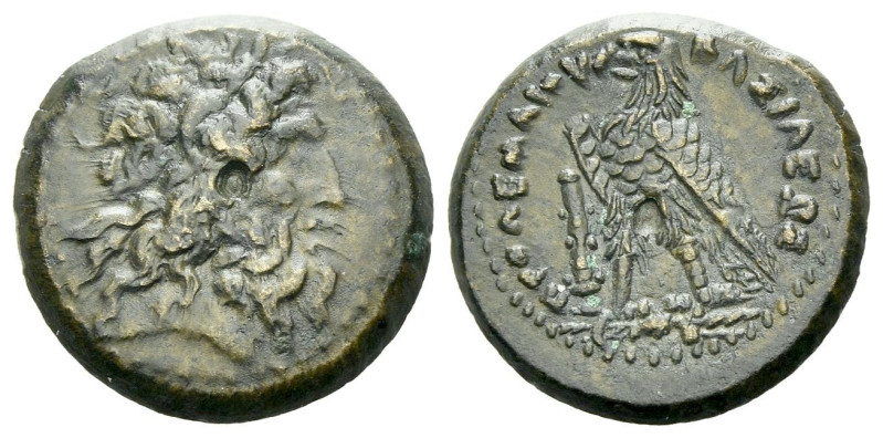 The Ptolemies, Ptolemy II Philadelphos. 285-246 Alexandria Tyre, Bronze circa 24...