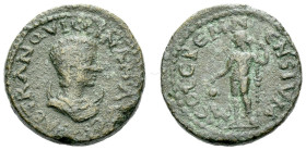 Pisidia, Cremna Tranquillina, wife of Gordian III Bronze circa 241-244,