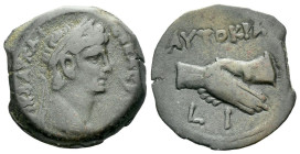 Egypt, Alexandria Claudius, 41-54 Obol circa 49-50 (year 10)