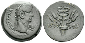 Egypt, Alexandria Claudius, 41-54 Diobol circa 50-51 (year 11)