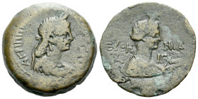 Egypt, Alexandria Agrippina Junior, daughter of Germanicus and Agrippina Senior Diobol circa 52-53 (year 13)