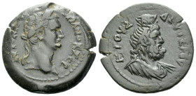 Egypt, Alexandria Domitian, 81-96 Diobol circa 82-83 (year 2)