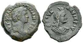 Egypt, Alexandria Domitian, 81-96 Diobol circa 82-83 (year 2)