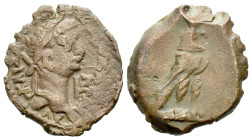 Egypt, Alexandria Domitian, 81-96 Obol circa 87-88 (year 7)