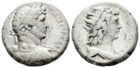 Egypt, Alexandria Hadrian, 117-138 Tetradrachm circa 129-130 (year 14)