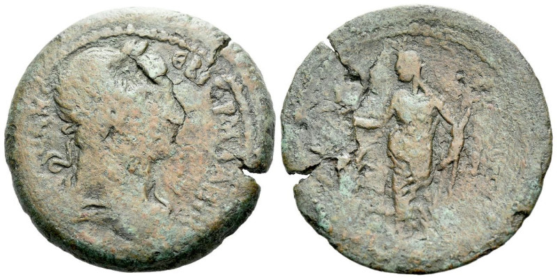 Egypt, Alexandria. Dattari. Trajan, 98-117 Drachm circa 110-111 (year 14), Æ 34....