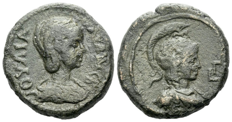 Egypt, Alexandria. Dattari. Julia Paula, wife of Elagabalus Tetradrachm circa 21...