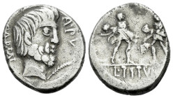 L. Tituri L.f. Sabinus Denarius circa 89