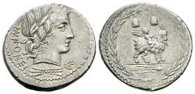 Mn. Fonteius C.f. Denarius circa 85