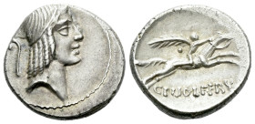 C. Piso L.f. Frugi. Denarius circa 67