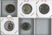 CELTIBERIAN COINS
Lote 5 monedas 4 Ases y 1 Semis. BELIGION, BOLSCAN, ILTIRTA, SALDUIE y COLONIA PATRICIA. A EXAMINAR. BC- a MBC-.