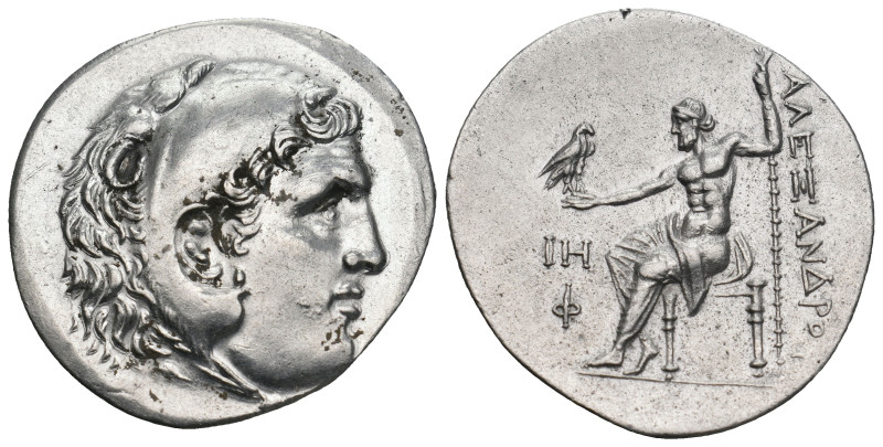 KINGS of MACEDON. Alexander III. (336-323 BC). AR Tetradrachm. Phaselis mint. Da...