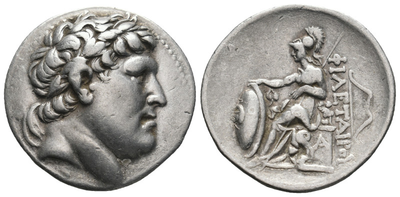 KINGS OF PERGAMON. Eumenes I (263-241 BC). Tetradrachm.
Obv: Laureate head of Ph...