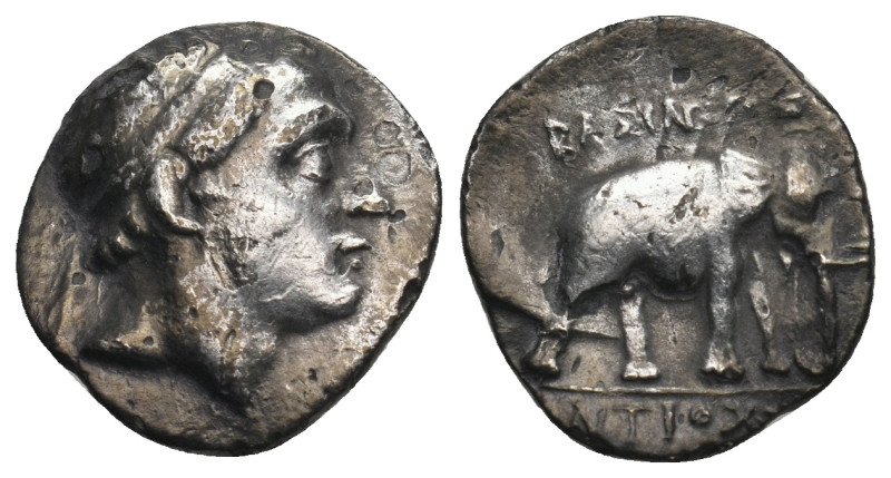 SELEUKID KINGDOM. Antiochos III 'the Great' (222-187 BC). Drachm. Apameia on the...