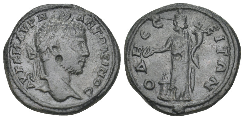 MOESIA INFERIOR. Odessus. Caracalla (198-217). Ae.
Obv: AYT K M AVP H ANTONINOC....