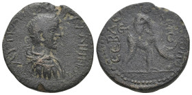 PONTOS. Megalopolis-Sebaste. Gallienus (253 - 268 AD). Ae. (13.38g). 
Obv: AΥT KAI ΠO ΛIK ΓAΛΛIHNOΣ.
Laureate and cuirassed bust right.
Rev.: ΣEBAΣTOΠ...