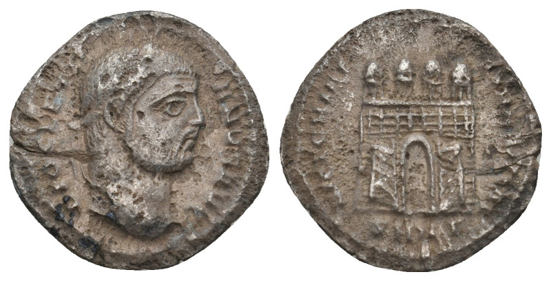 DIOCLETIAN (284-305). Argenteus. Nicomedia.
Obv: DIOCLETIANVS AVG.
Laureate head...