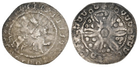 AUSTRIA. Formbach-Pütten (County). Ekbert II-Ekbert III. Early 12th century-1158. AR Pfennig. Neunkirchen mint. 
Obv: Figure on horseback right, holdi...