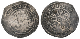 AUSTRIA. Formbach-Pütten (County). Ekbert II-Ekbert III. Early 12th century-1158. AR Pfennig. Neunkirchen mint. 
Obv: Figure on horseback right, holdi...