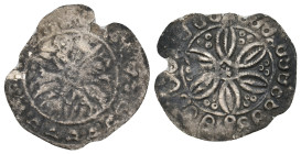 AUSTRIA. Formbach-Pütten (County). Ekbert II-Ekbert III. Early 12th century-1158. AR Pfennig. Neunkirchen mint. 
Obv: Figure on horseback right, holdi...