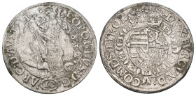 AUSTRIA. Leopold V (Archduke, 1619-1632). 10 Kreuzer (1629). Hall.
Obv: LEOPOLDVS D G ARCH AVSTR.
Crowned and armored half-length bust right, holding ...