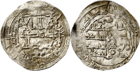 Emirato. AH 272. Muhammad I. Al Andalus. Dirhem. (V. 312) (Fro. 1). 2,64 g. MBC/MBC-.