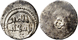 Almorávides. Tasffin ibn Ali. 1/2 quirate. (Hazard 1024) (FBM. Da12, mismo ejemplar). Muy rara. 0,47 g. EBC+.