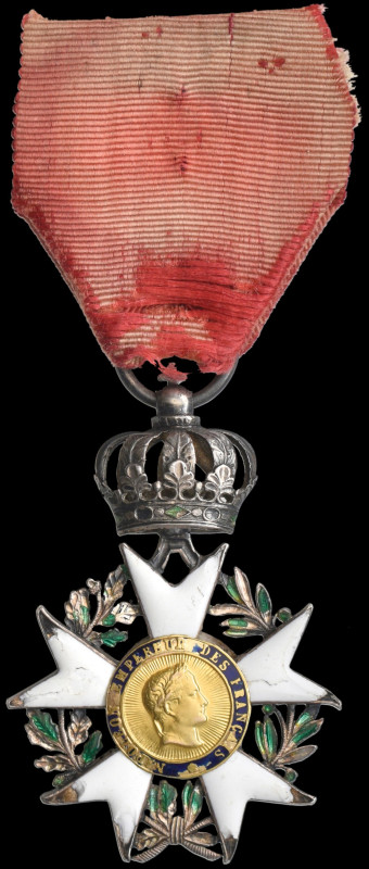France, Légion d’Honneur, Second Empire, Knight’s breast badges (2) in silver, g...