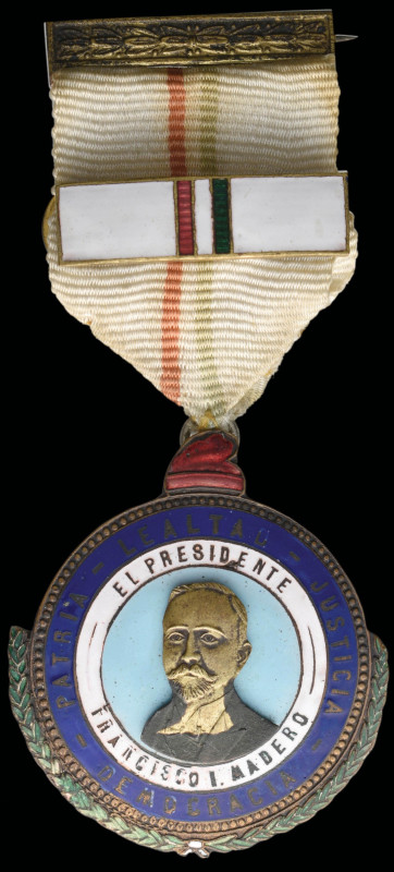 Mexico, President Francisco I Madero Loyalty Medal, 1913, established 1945, in b...