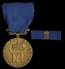 Norway, Haakon VIII Freedom Medal 1945, in original Tostrup box of issue and with riband bar with crowned royal monogram, extremely fine