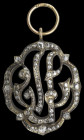 Thailand, King Prajadhipok’s (Rama VII) Royal Cypher Medal, BE2469-2478 (1926-35), First Class, diamond-set breast badge, 29.5mm, with original locall...