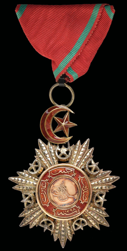 Turkey, Ottoman Empire, Order of the Medjidie, Fourth Class breast badge, Sahli ...