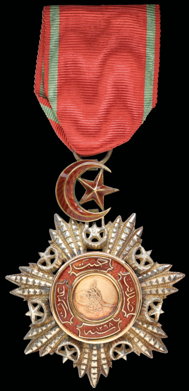 Turkey, Ottoman Empire, Order of the Medjidie, Fourth Class breast badge, Sahli ...