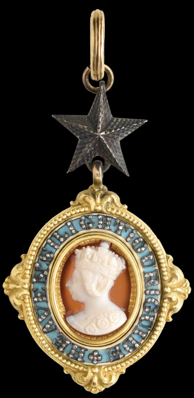 The Most Exalted Order of the Star of India, Companion’s (C.S.I.) neck badge, in...