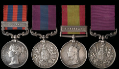 The Rare and Impressive 'Maiwand' D.C.M. and L.S.G.C. Group of 4 awarded to Sergeant Frederick Lovell, 66th (Berkshire) Regiment, the senior N.C.O. of...