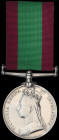 The Second Afghan War ‘Maiwand Casualty’ Medal awarded to Gunner A. Roberts, of ‘E’ Battery, ‘B’ Brigade, Royal Horse Artillery, killed in action on 2...