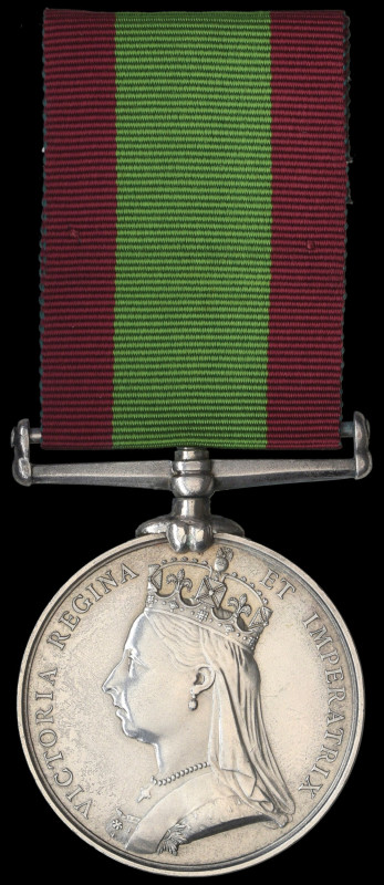 Afghanistan, 1878-80, no clasp (Lieut: Richard. E. L. Dacres. 11/9th Bde. R.A.),...