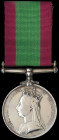 Afghanistan, no clasp (1270. Pte. J. Rainey. 66th Foot.), reverse edge bruising, very fine   Private John Rainey was born c.1846 in Ireland, and enlis...