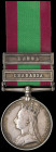 Afghanistan, 1878-80, 2 clasps, Charasia, Kabul (58.B/94. Pte. J. Vine. 72nd Highrs.), toned, slightly pitted, very fine thus   Private John vine serv...