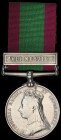 Afghanistan, 1878-80, single clasp, Ali Musjid (Sepoy Goosaoon (1) 20th Regt. N.I.), minor edge nicks, very fine Ex Floyd, Johnson, Paine
