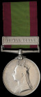 Afghanistan, 1878-80, single clasp, Peiwar Kotal (Sepoy Ashruf Khan 29th Regt. N.I.), unit officially corrected, suspension loose, obverse heavily pol...