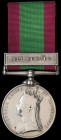 Afghanistan, 1878-80, single clasp, Ali Musjid (Bugler. Shah Baz 1st Sikh Infy.), officially re-engraved in a running script, suspension a touch loose...