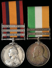 Queen’s South Africa, 1899-1902, 3rd type reverse, 3 clasps, Cape Colony, Orange Free State, Transvaal (1969 3rd Cl: Tpr: G. D. Pearson. S.A.C.); and ...
