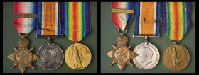 Great War 1914 Star Trios (2) to Corporal Joseph Abraham Clibbon, Bedfordshire & Hertfordshire Regiment, late 1st/1st Hertfordshire Regiment, killed i...