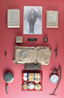 A Great War 1914-15 Trio with Pocket Watch and Other Original Ephemera awarded to Stoker 1st Class Richard Whitty, Royal Navy, comprising: 1914-15 Sta...