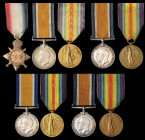 Miscellaneous Great War Medals to the Royal Horse Artillery & R.A., comprising: A Great War 1914-15 Trio (31 B.Q.M. Sjt. A. J. Boulton. R.H.A.); Briti...