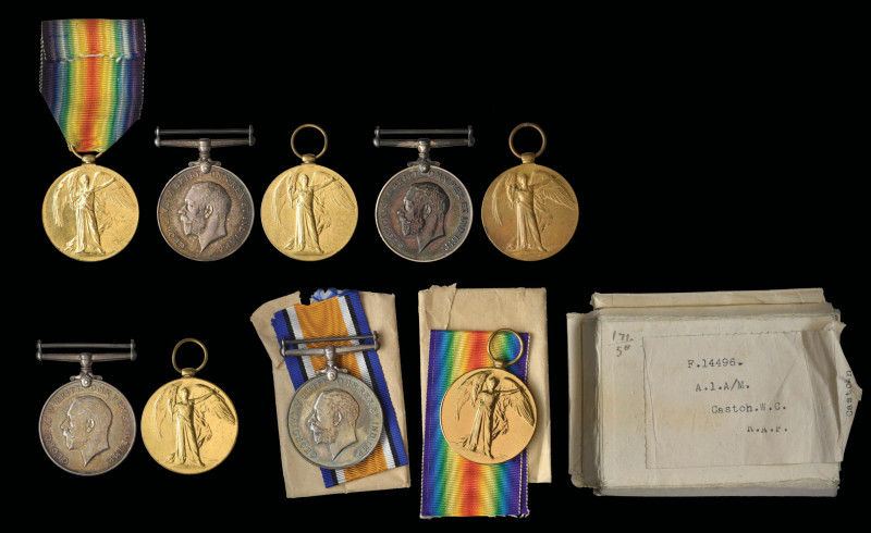 Miscellaneous Great War Medals to the Royal Flying Corps, R.A.F. and R.N.A.S., c...