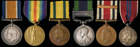 A Scarce Great War Territorial Force and 'Afghanistan N.W.F 1919' Group of 6 awarded to Sergeant George L. Taylor, Royal Artillery, comprising: Britis...