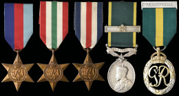 A WW2 Territorial Group of 5 awarded to Lieutenant Colonel James Craig Dalglish, Royal Army Ordnance Corps (T.A.), who served in the Second World War ...